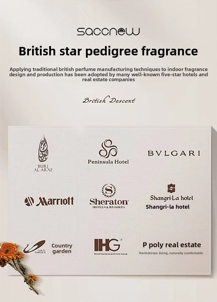 500ML Five-Star Hotel Fireless Aromatherapy Home Indoor Bedroom Room Deodorizing Air Freshener Refill