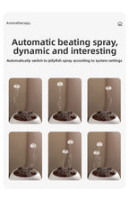 New Multi-Spray Jellyfish Aromatherapy Machine Home Desktop Large Mist Volume Smoke Ring Colorful Flame Fragrance Machine Gift