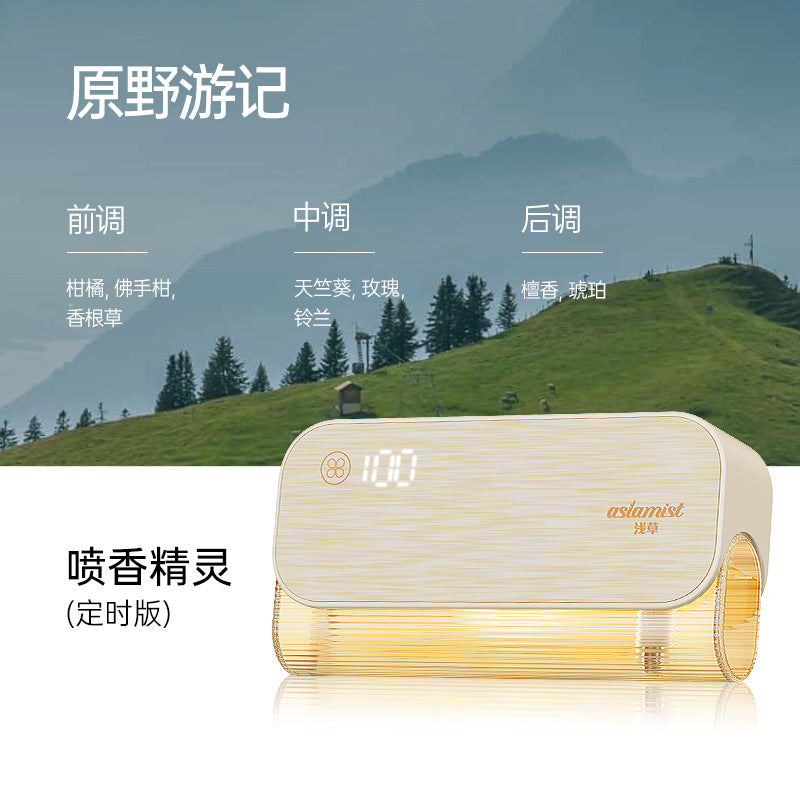 Asakusa Mijia Version Human Body Sensing Aromatherapy Machine Home Rechargeable Automatic Fragrance Sprayer Essential Oil Aroma Diffuser Gift Wholesale