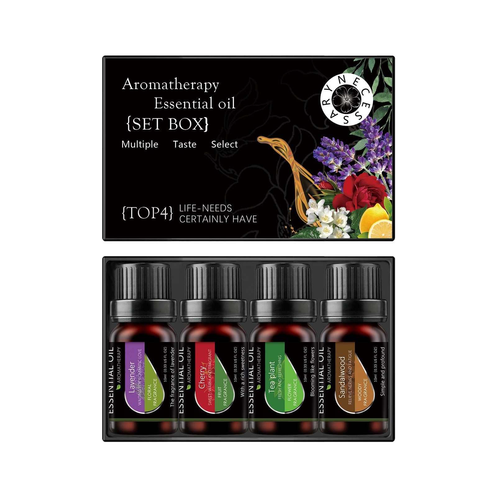 Water Soluble Aromatherapy Essential Oil Set 10ml Humidifier Special Fragrance Oils Plant Diffuser Aromatic Kit