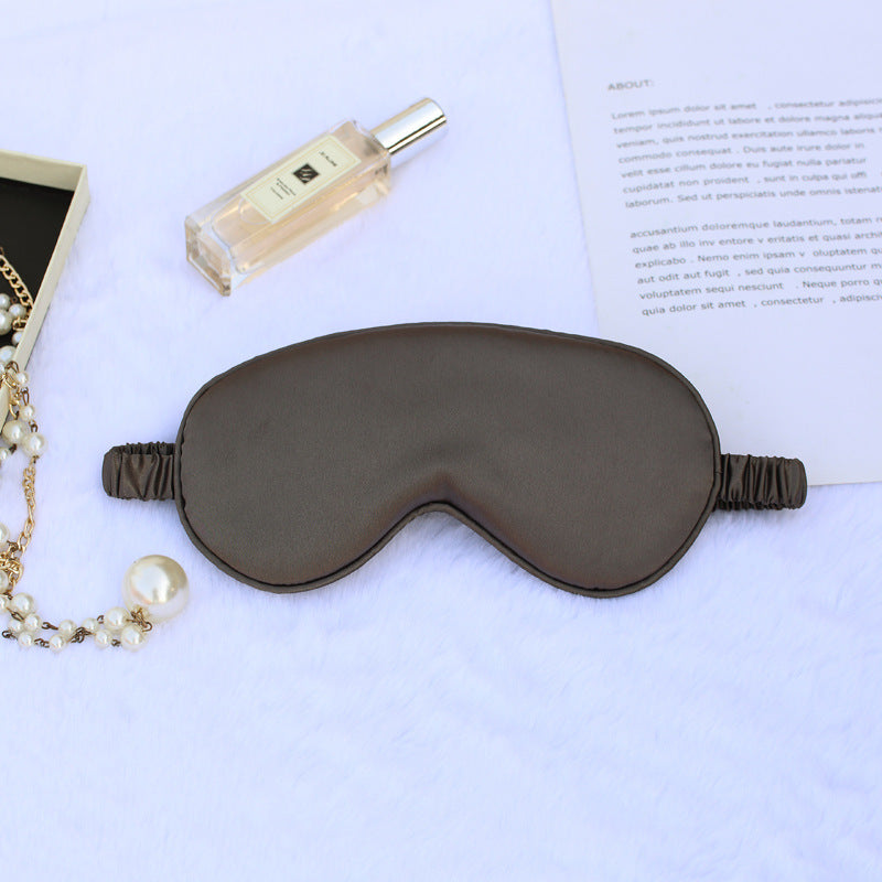 True Silk Sleep Mask Double Sided Light Blocking 100% Natural Mulberry Silk Eye Mask for Women Men with Adjustable Strap Breathable Comfortable for Night Sleep Travel