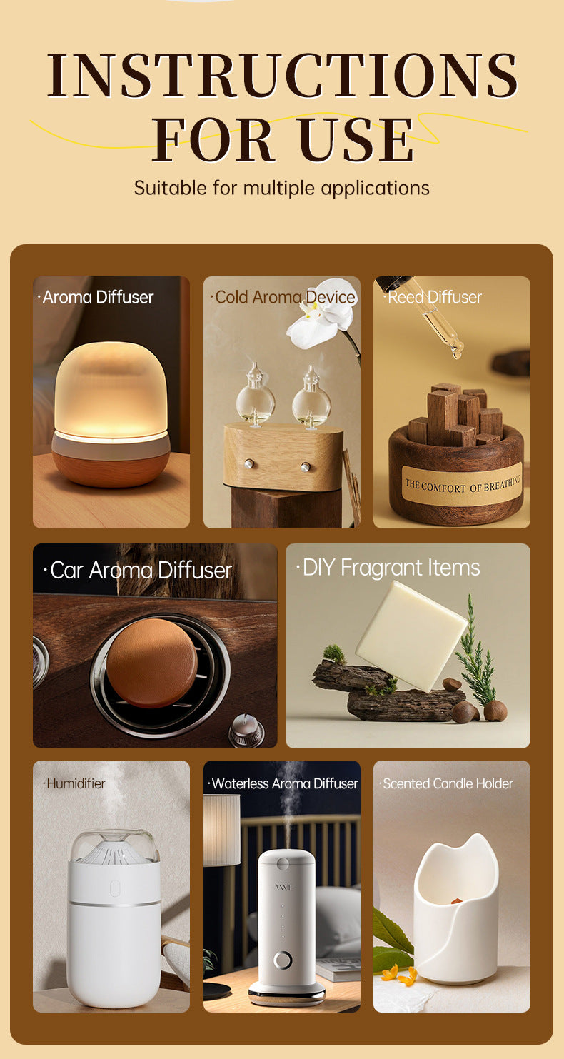 Cross-Border Miami Plus Sa Store Aromatherapy Essential Oil Sweet Tobacco Gingerbread Multi Berry Jam Water-Soluble Aromatherapy Essential Oil Export