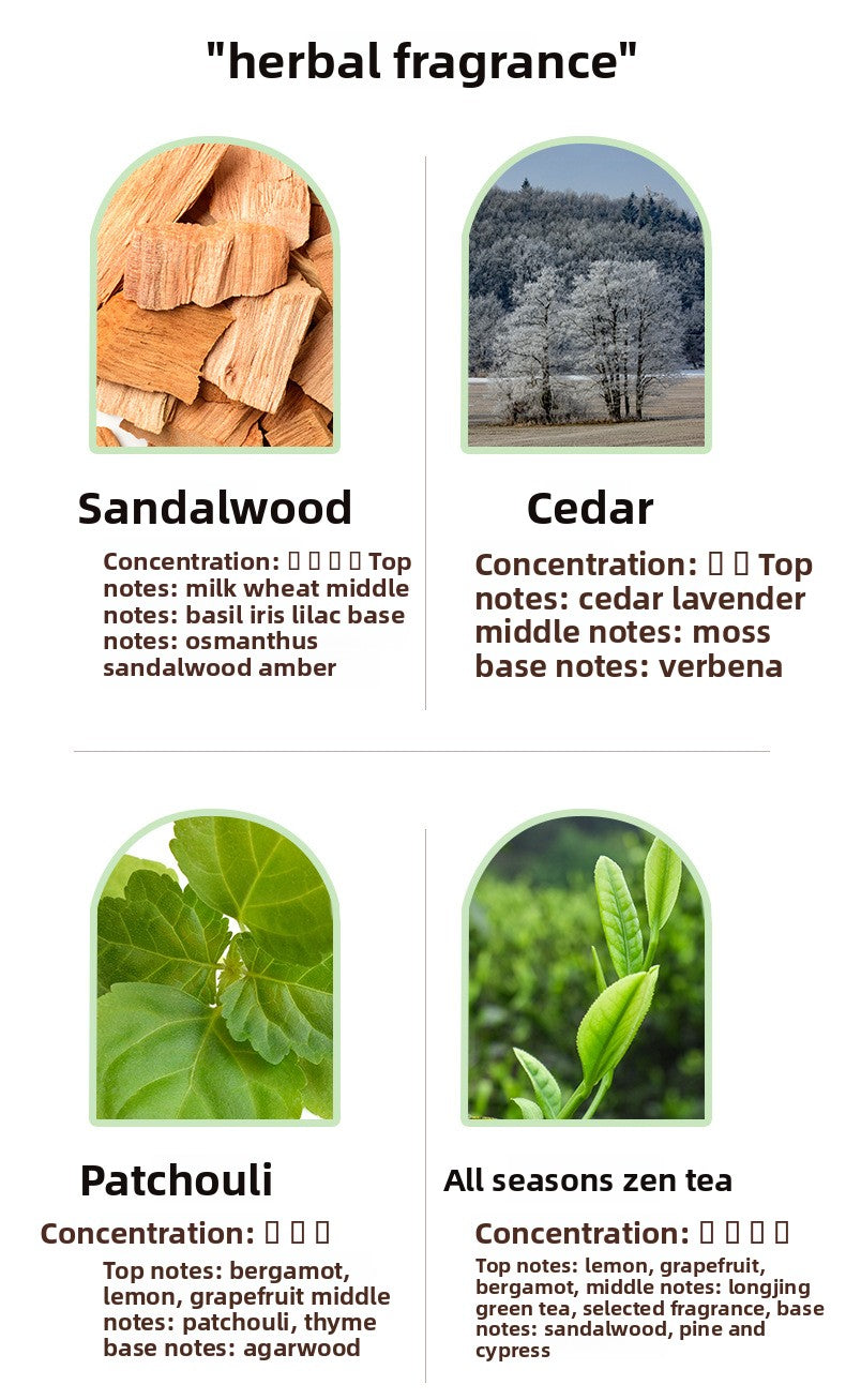 Oil-Soluble Aromatherapy Essential Oil Fresh Air Aromatherapy Candle Diffuser Stone Special Plant Aromatherapy Essential Oil