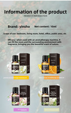 YINSHO Flameless Aromatherapy Essential Oil for Home Air Freshener Water-Soluble Humidifier Special Essential Oil Manufacturer Wholesale