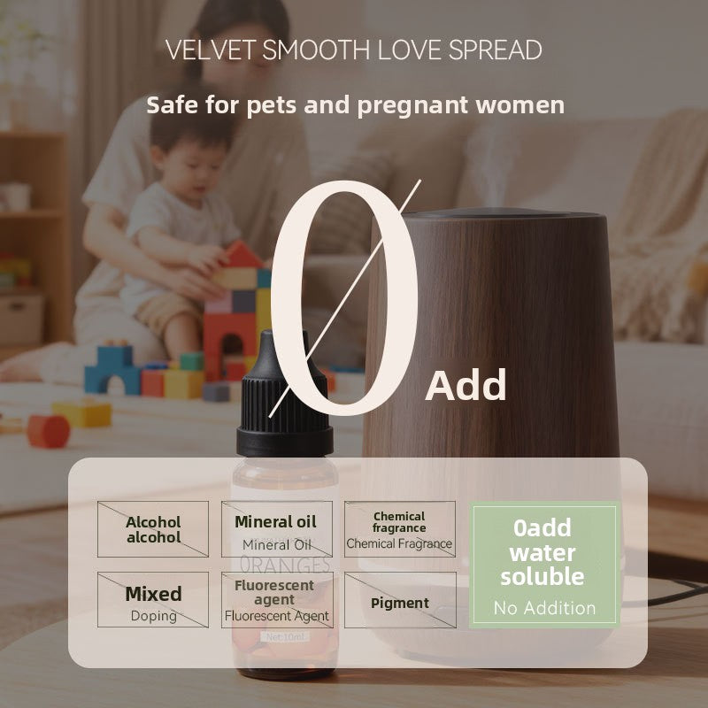 Water Soluble Aromatherapy Essential Oil 10ml x6 Set for Humidifier Diffuser Room Long Lasting Moisturizing Aroma Diffuser