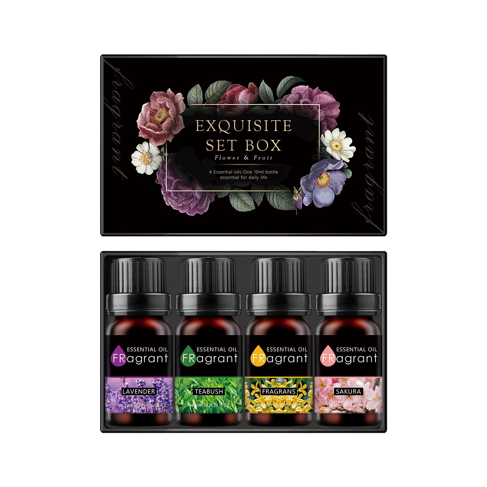 Water Soluble Aromatherapy Essential Oil Set 10ml Humidifier Special Fragrance Oils Plant Diffuser Aromatic Kit