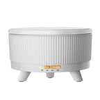 2024 Ultrasonic Large White Aromatherapy Diffuser Wood Grain Household Large Capacity 500ml Humidifier Bedroom Essential Oil Diffuser