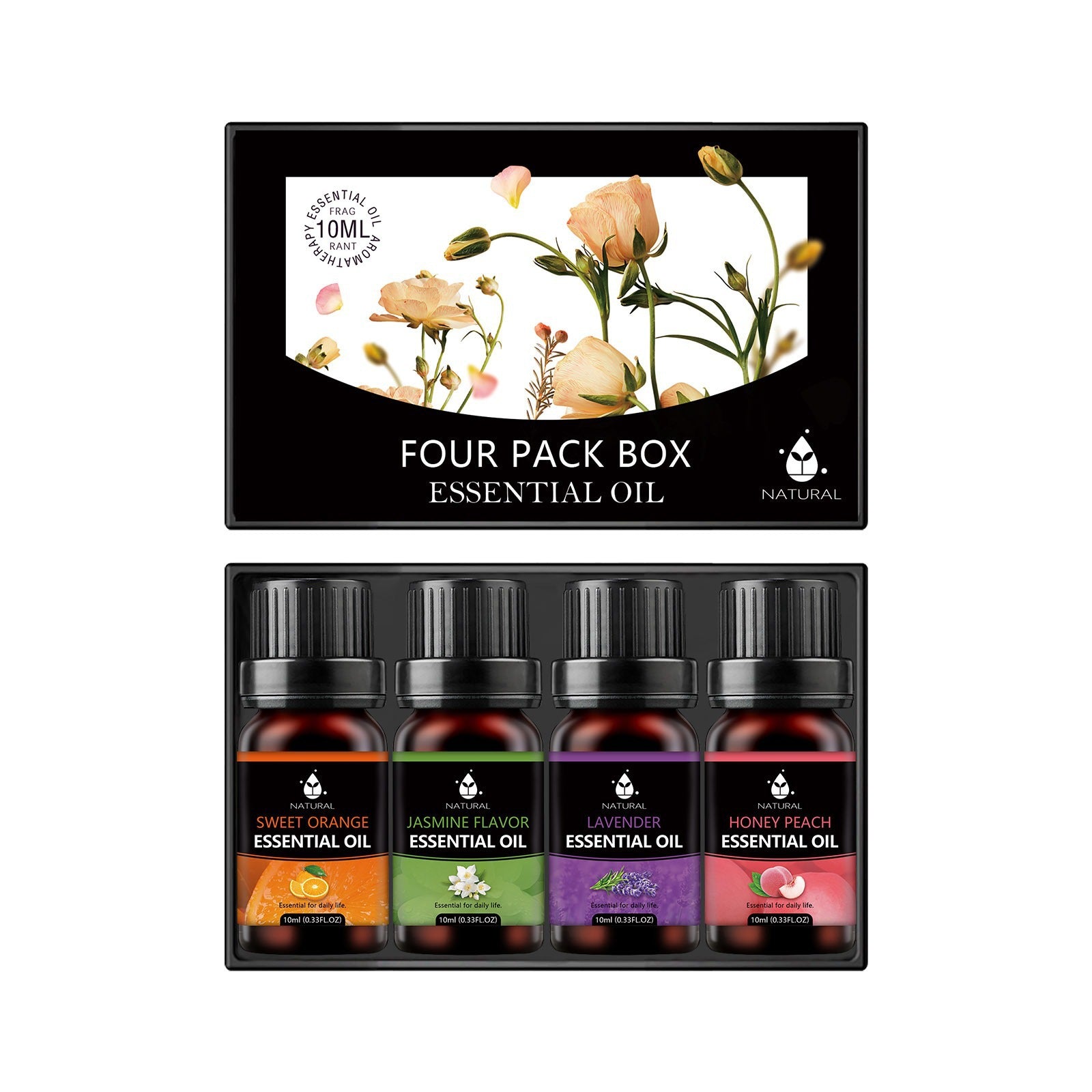 Water Soluble Aromatherapy Essential Oil Set 10ml Humidifier Special Fragrance Oils Plant Diffuser Aromatic Kit