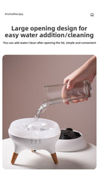 New Multi-Spray Jellyfish Aromatherapy Machine Home Desktop Large Mist Volume Smoke Ring Colorful Flame Fragrance Machine Gift