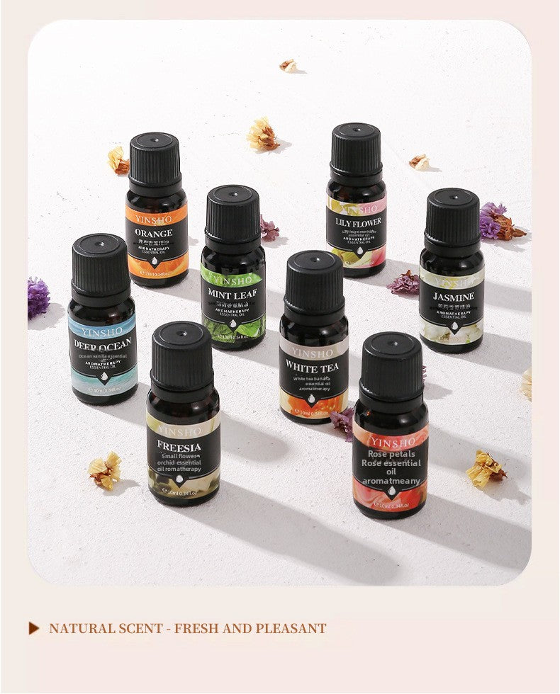 YINSHO Water-Soluble Aromatherapy Essential Oil for Car Interior Air Freshening, Long-Lasting Fragrance, Deodorizing, Humidifier Aromatherapy Essential Oil