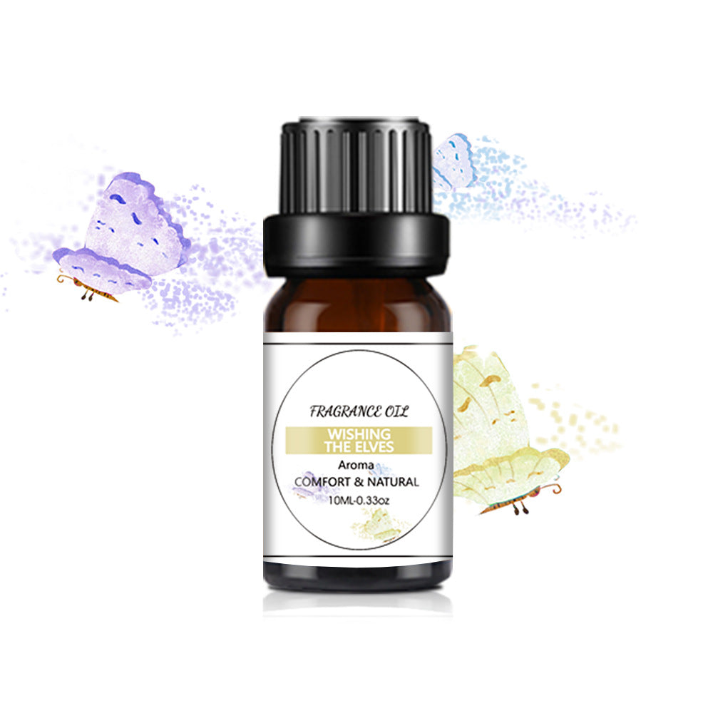 10ml Water-Soluble Aromatherapy Essential Oil for Fresh Fragrance, Humidifier Diffuser, Long-Lasting Scent, Cross-Border Hot Item