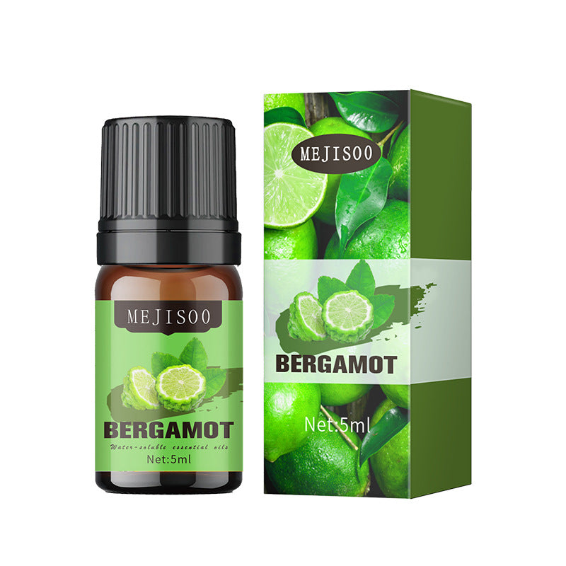 Cross-Border English Water-Soluble Aromatherapy Essential Oil 5ML Plant Essential Oil Suitable for Bedroom Humidifier Diffuser Aromatherapy Essential Oil