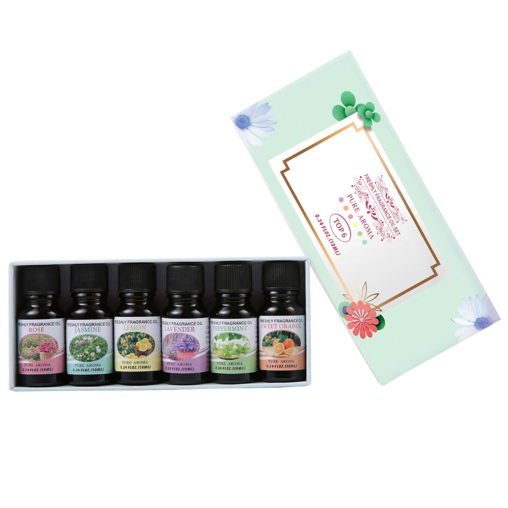 Essential Oil Diffuser Stones Set Water Soluble Aromatherapy Humidifier Plant Sweet Orange Scented Gift Box Home Fragrance