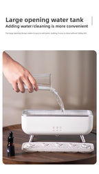 Cross-Border Water Drop Essential Oil Aromatherapy Machine Home Large Mist Volume Remote Control Timing Ultrasonic Atomization Humidifier Christmas Gift