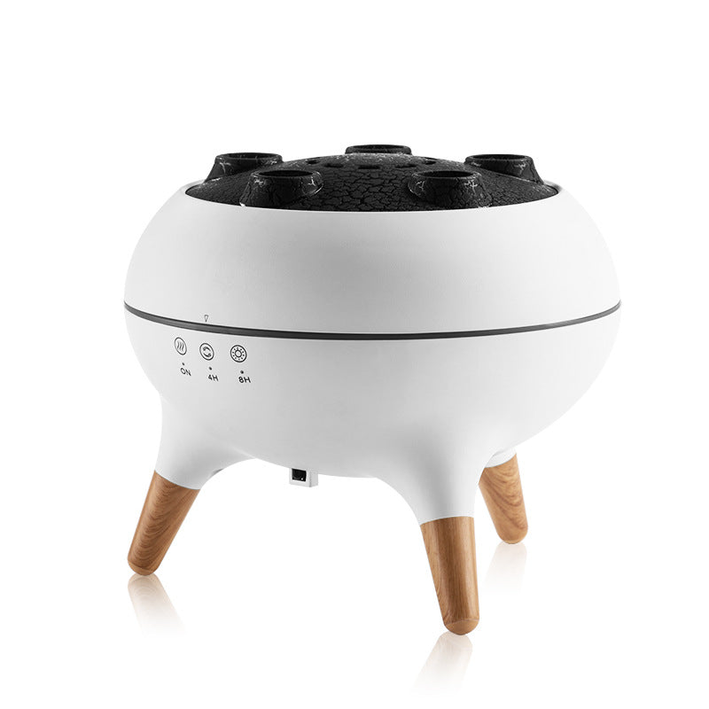 New Multi-Spray Jellyfish Aromatherapy Machine Home Desktop Large Mist Volume Smoke Ring Colorful Flame Fragrance Machine Gift