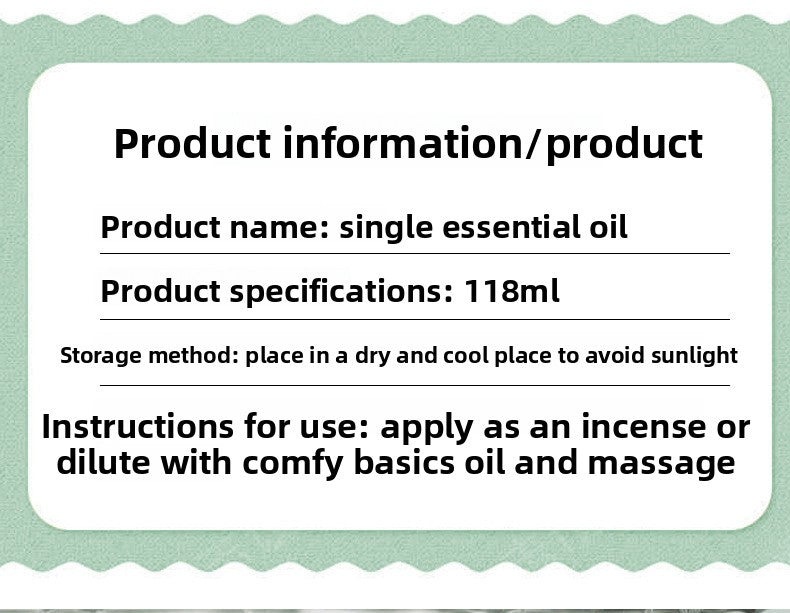 Cross-Border Single Essential Oil Rose Lavender Jasmine Massage SPA Aromatherapy Plant Extract Water-Soluble Fragrance Essential Oil