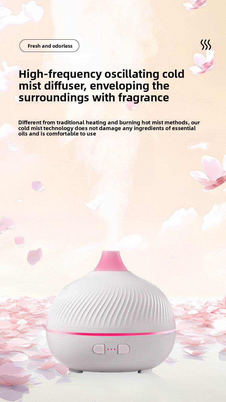 Cross-Border Onion Head Aromatherapy Machine Ultrasonic Humidifier Colorful Atmosphere Light Aromatherapy Machine Humidifier Air Humidifier