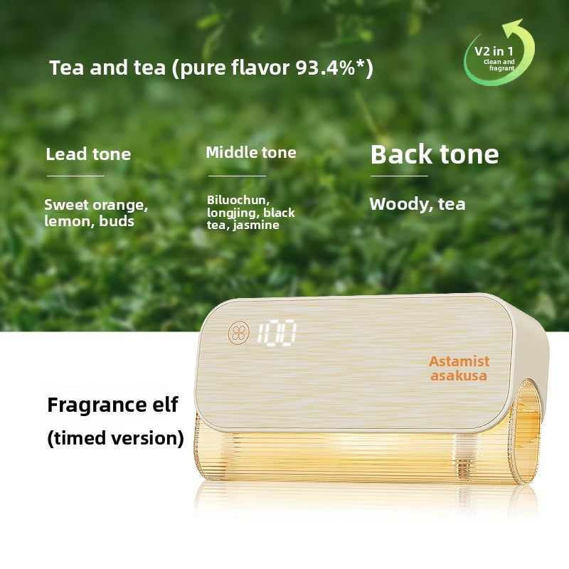 Asakusa Mijia Version Human Body Sensing Aromatherapy Machine Home Rechargeable Automatic Fragrance Sprayer Essential Oil Aroma Diffuser Gift Wholesale
