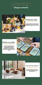 Wholesale DIY Team Building Perfume Essential Oil Concentrate Indoor Salon Homemade Perfume Fragrance Oil Balm Plant Essential Oil