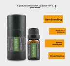 Cross-Border Plant Essential Oil In Stock 10ml Lavender Rose Jasmine Skincare Aromatherapy Massage Oil Essential Oil Sample