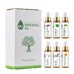 Cross-Border Plant Essential Oil In Stock 10ml Lavender Rose Jasmine Skincare Aromatherapy Massage Oil Essential Oil Sample