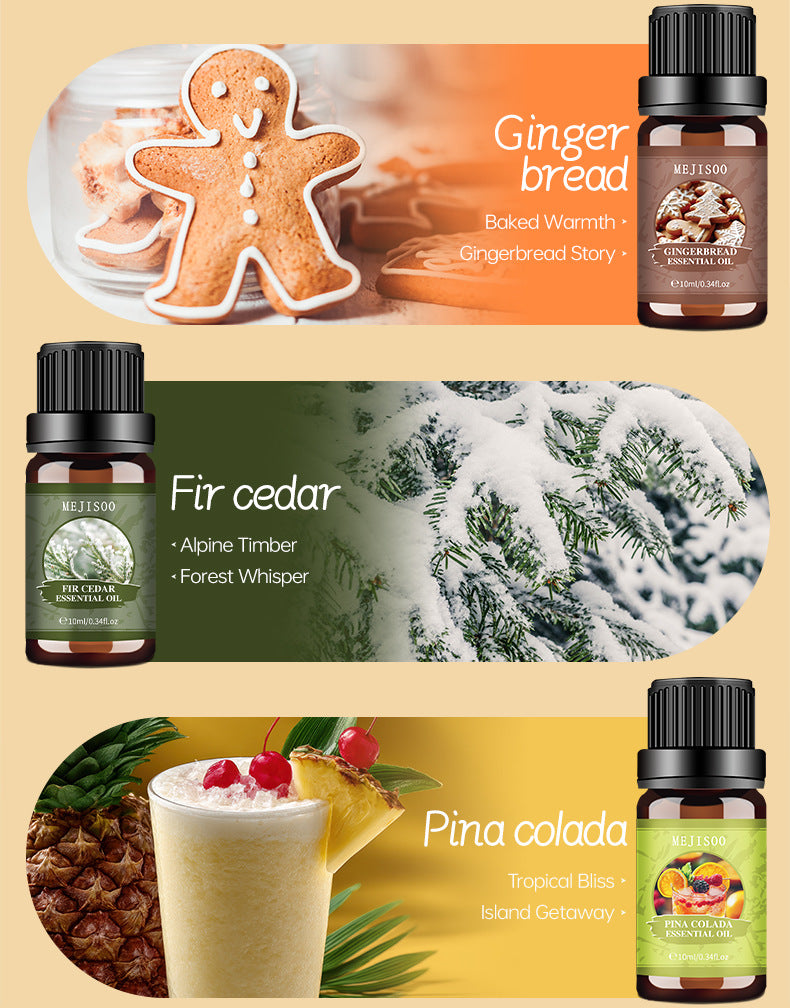 Cross-Border Miami Plus Sa Store Aromatherapy Essential Oil Sweet Tobacco Gingerbread Multi Berry Jam Water-Soluble Aromatherapy Essential Oil Export