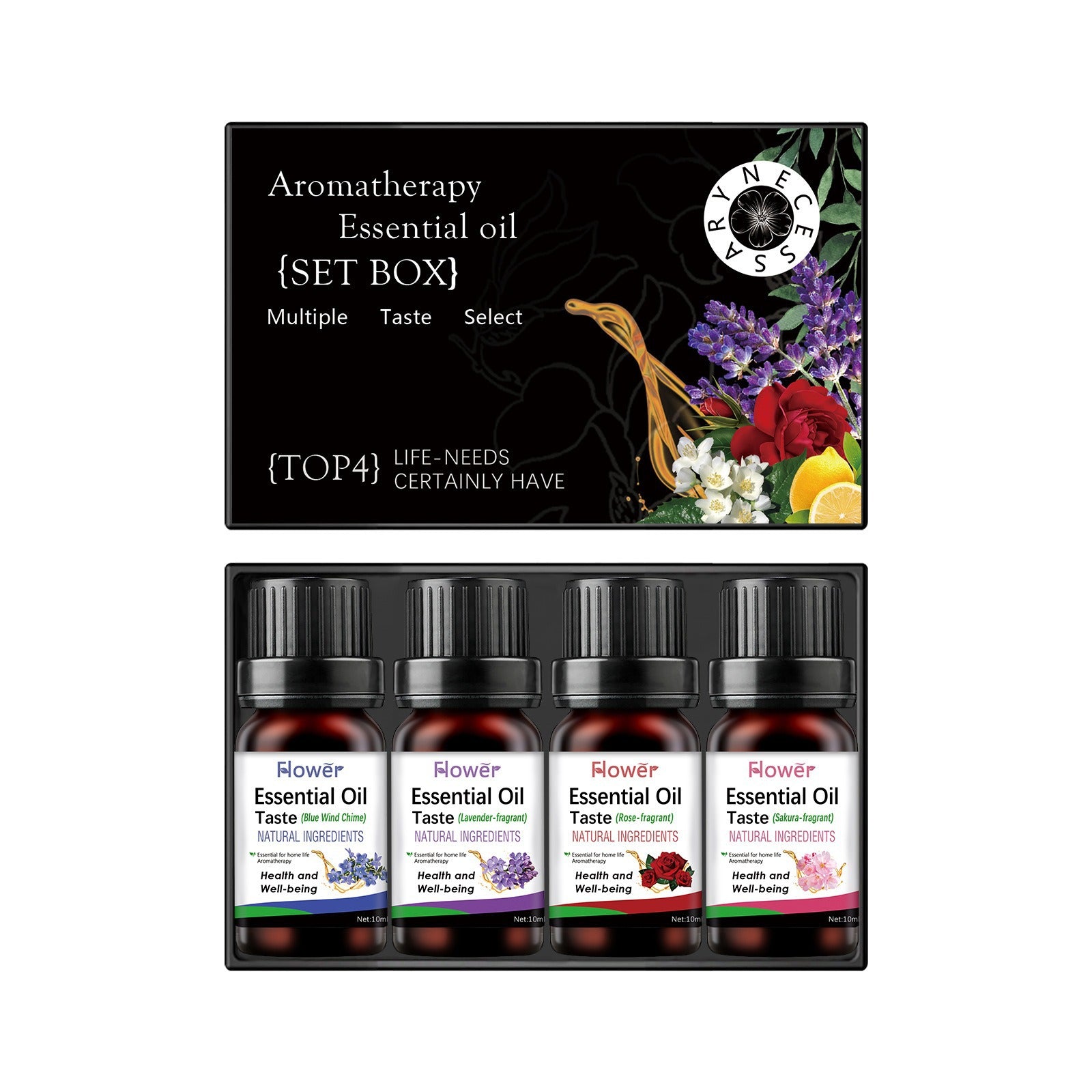 Water Soluble Aromatherapy Essential Oil Set 10ml Humidifier Special Fragrance Oils Plant Diffuser Aromatic Kit