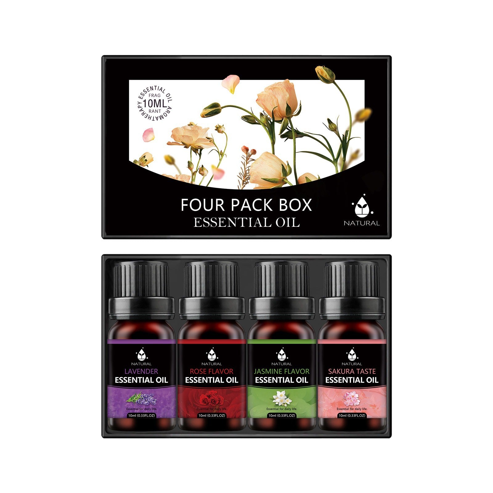 Water Soluble Aromatherapy Essential Oil Set 10ml Humidifier Special Fragrance Oils Plant Diffuser Aromatic Kit