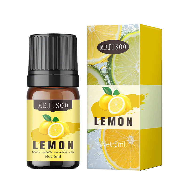 Cross-Border English Water-Soluble Aromatherapy Essential Oil 5ML Plant Essential Oil Suitable for Bedroom Humidifier Diffuser Aromatherapy Essential Oil