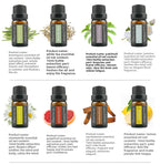 Cross-Border Plant Essential Oil In Stock 10ml Lavender Rose Jasmine Skincare Aromatherapy Massage Oil Essential Oil Sample