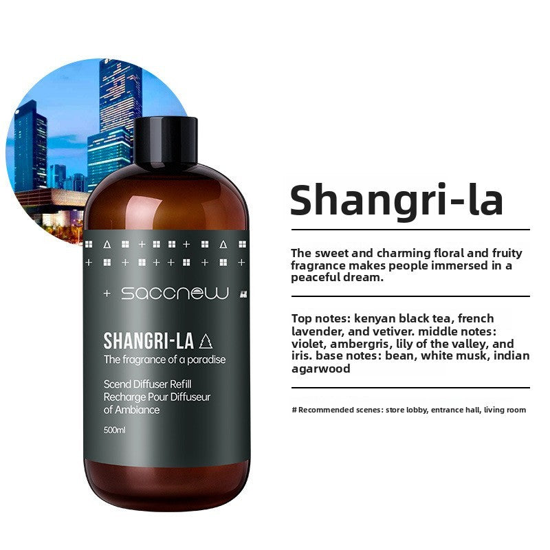 500ML Five-Star Hotel Fireless Aromatherapy Home Indoor Bedroom Room Deodorizing Air Freshener Refill