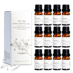 Cross-Border Plant Single Aromatherapy Essential Oil 10ml Lavender Rose Lemon Rosemary Bergamot Black Pepper Essential Oil