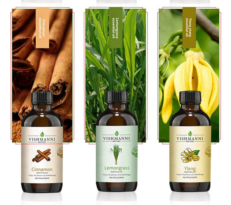 Cross-Border Single Essential Oil Rose Lavender Jasmine Massage SPA Aromatherapy Plant Extract Water-Soluble Fragrance Essential Oil