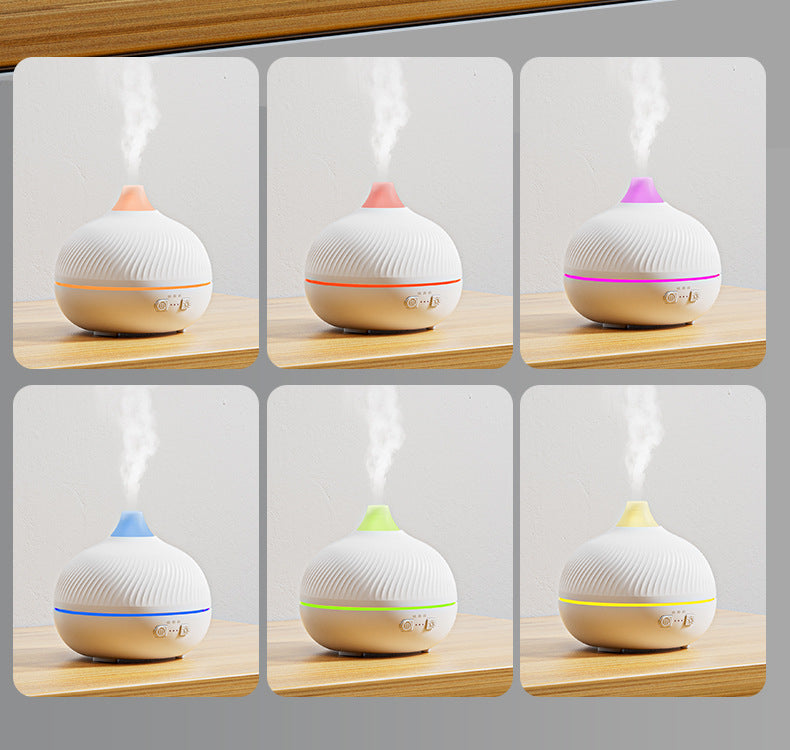 Cross-Border Onion Head Aromatherapy Machine Ultrasonic Humidifier Colorful Atmosphere Light Aromatherapy Machine Humidifier Air Humidifier