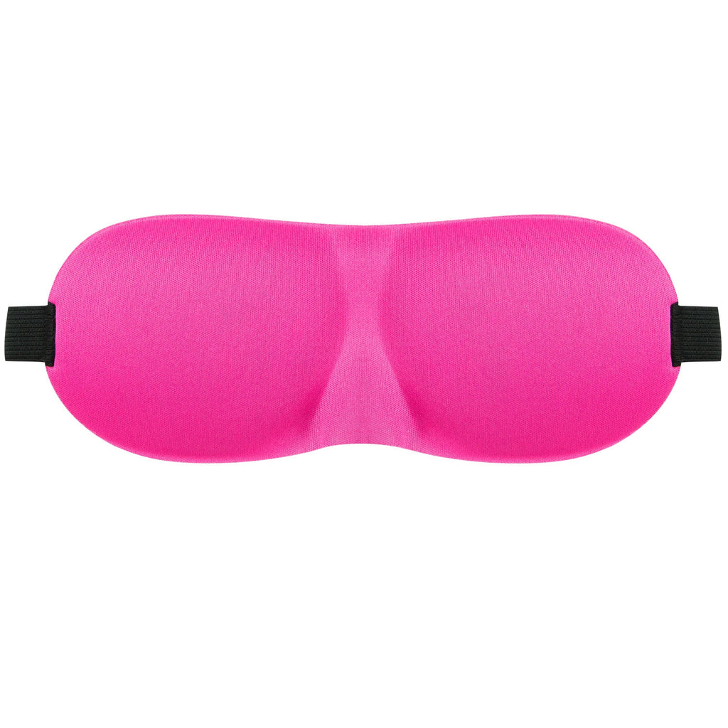 3D Contoured Sleep Mask for Men Women, Super Soft Memory Foam Light Blocking Eye Mask with Adjustable Strap, Ideal for Travel Work Naps