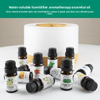 Cross-Border Plant Essential Oil In Stock 10ml Lavender Rose Jasmine Skincare Aromatherapy Massage Oil Essential Oil Sample