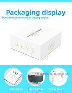 2024 Ultrasonic Large White Aromatherapy Diffuser Wood Grain Household Large Capacity 500ml Humidifier Bedroom Essential Oil Diffuser